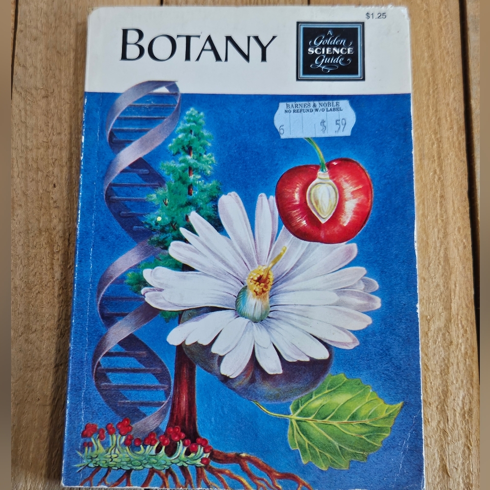 *SOLD* BOTANY - A GOLDEN SCIENCE GUIDE - 1970 VINTAGE PAPERBACK